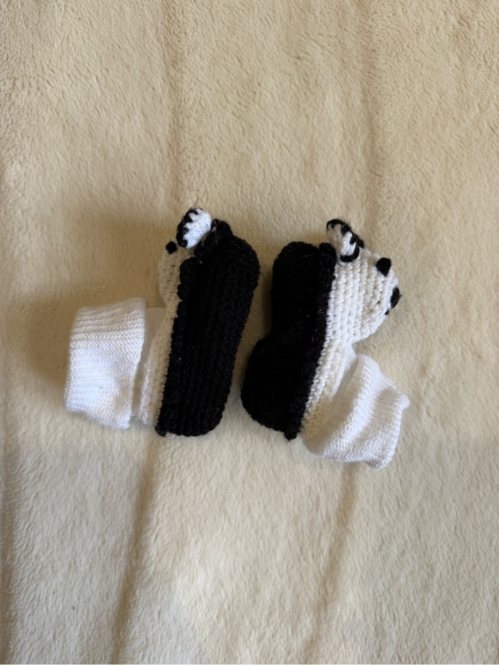 Crocheted Baby Booties - Picture 2 of 2